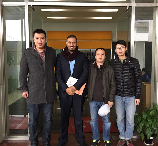 漢高機械不銹鋼焊管機，內(nèi)整平機，光亮退火設(shè)備意向客戶來訪